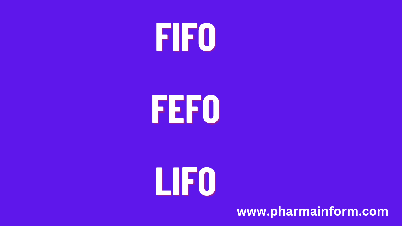 FIFO FEFO & LIFO